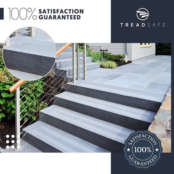 TreadSafe Indoor/Outdoor Clear Anti Slip Grip Tape Wayfair